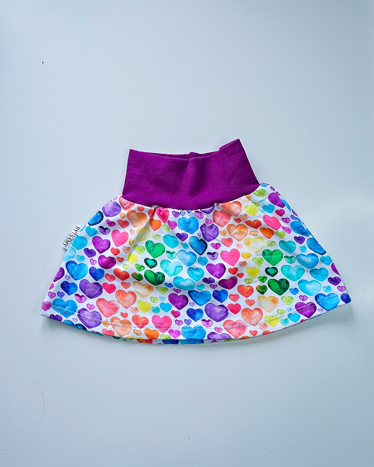 Skjørt | Rainbow hearts